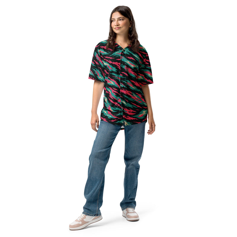 Lizard Miami Vice CAMO Unisex Baseball Jersey