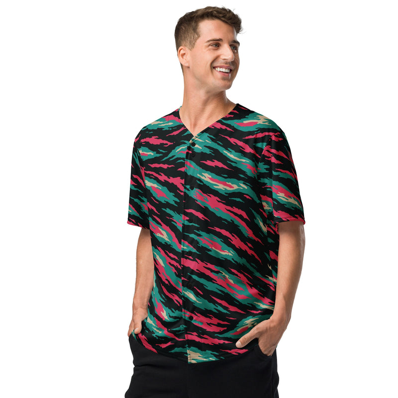 Lizard Miami Vice CAMO Unisex Baseball Jersey