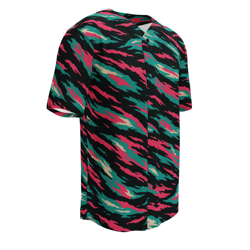 Lizard Miami Vice CAMO Unisex Baseball Jersey