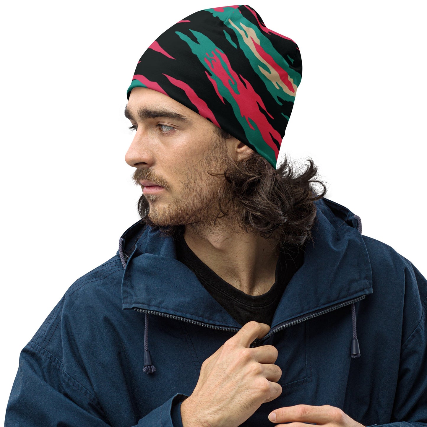 Miami Lizard CAMO Beanie - S - Beanies