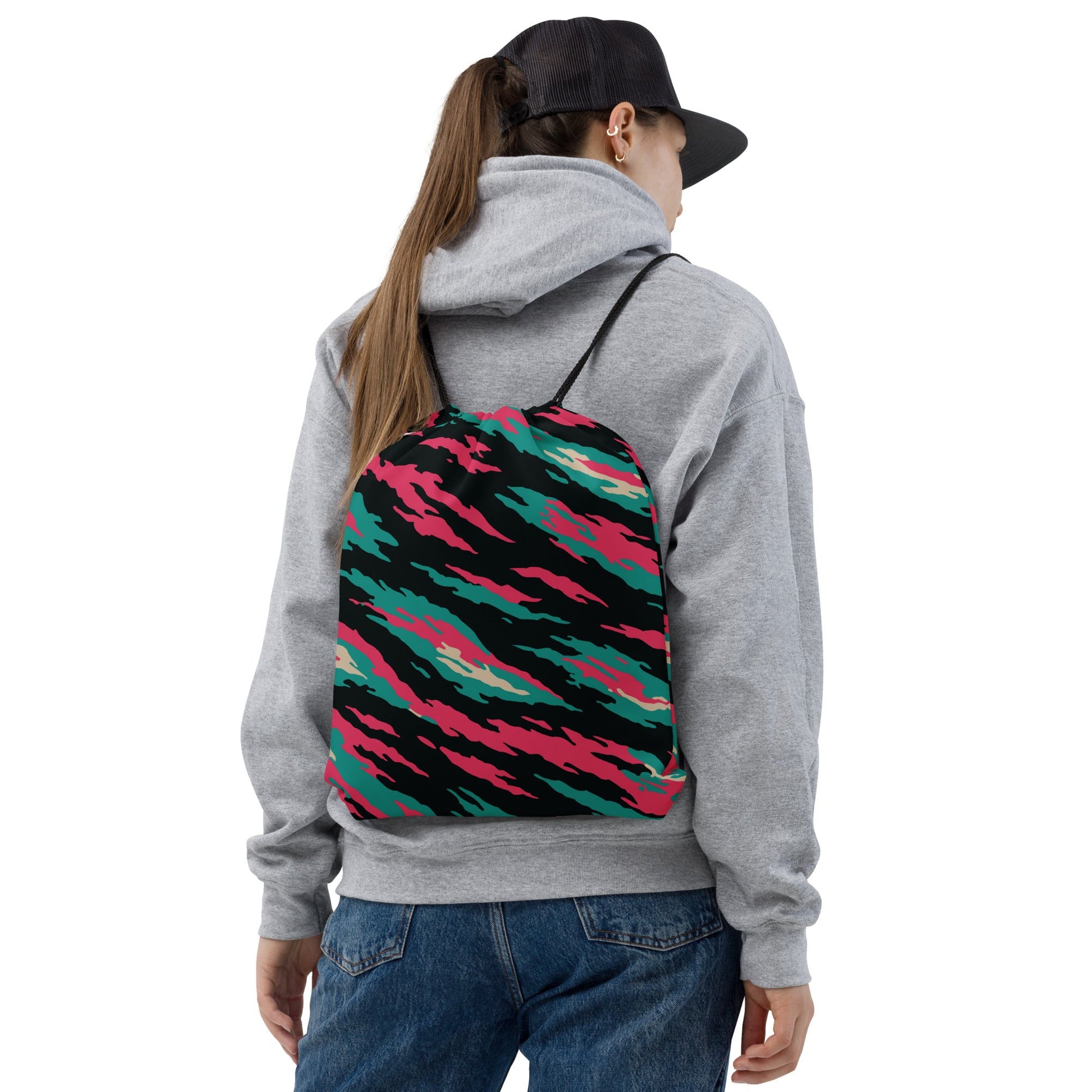 Miami Lizard CAMO Drawstring Bag - Bags