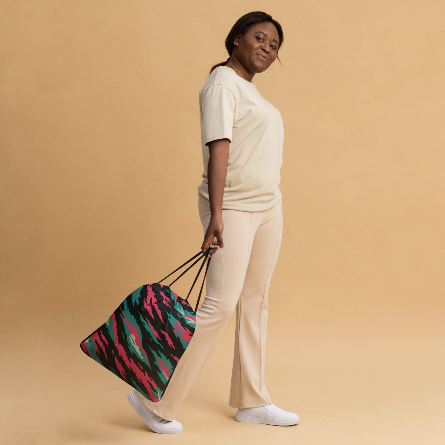 Miami Lizard CAMO Drawstring Bag - Bags