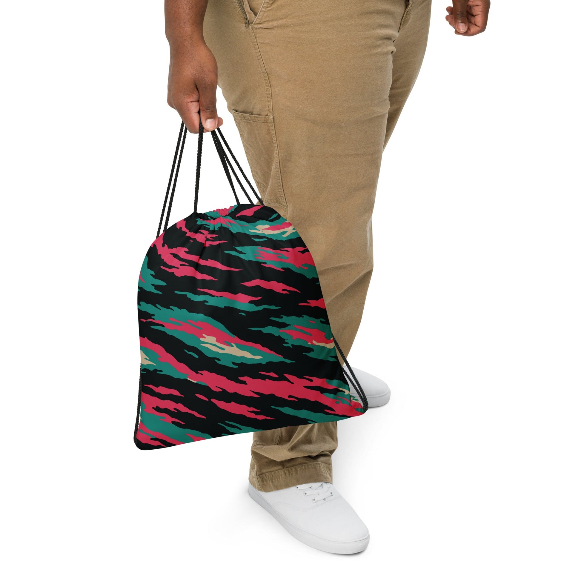 Miami Lizard CAMO Drawstring Bag - Bags