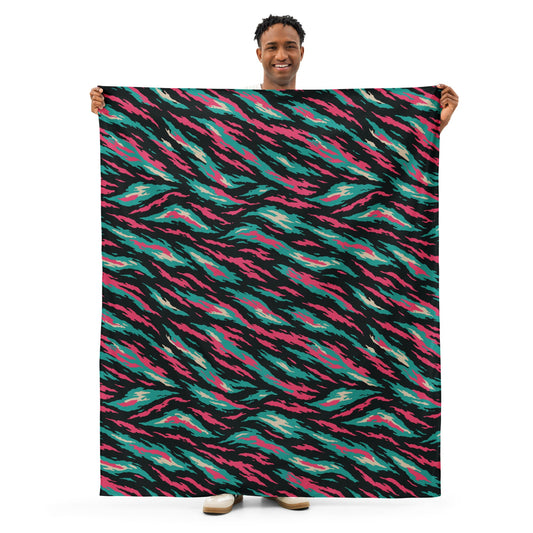 Miami Lizard CAMO Indoor wall tapestry - Wall Tapestry