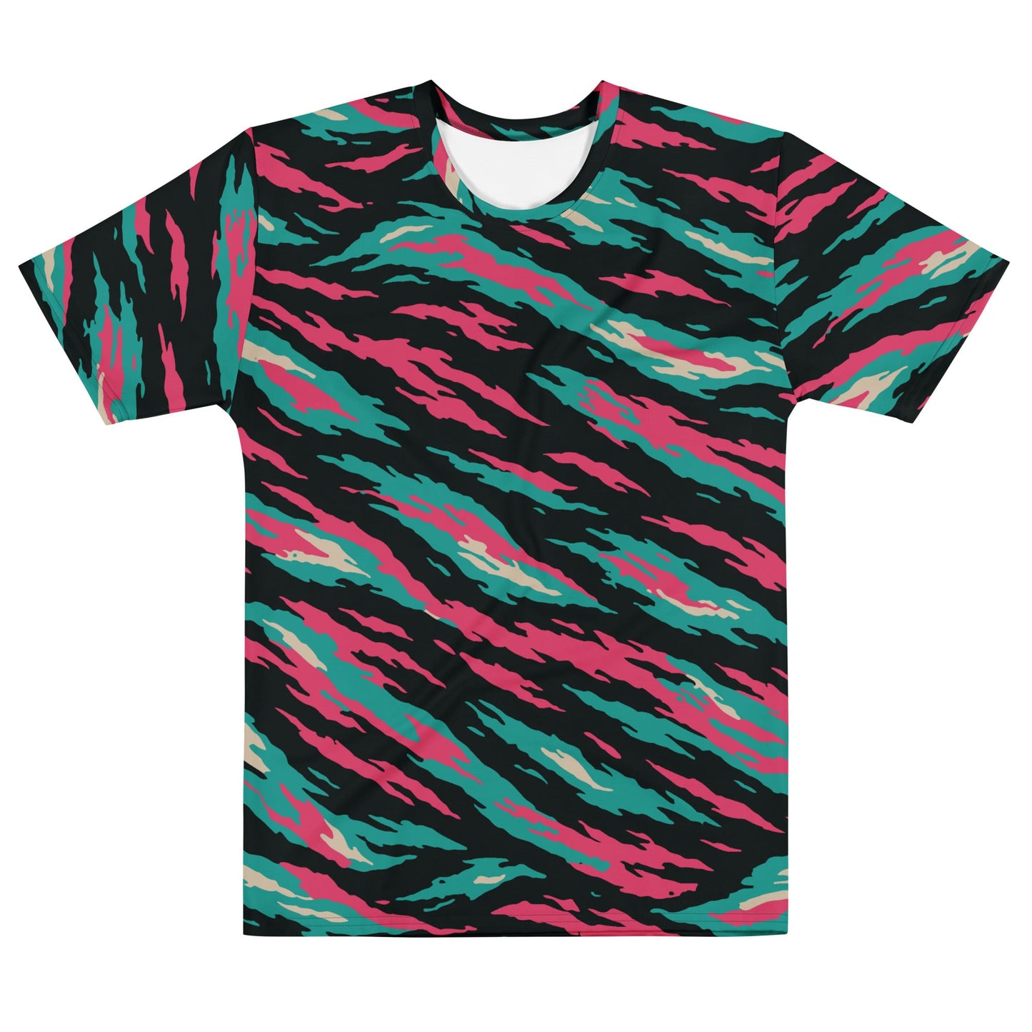 Miami Lizard CAMO Mens cotton crew neck t-shirt - Cotton T-Shirts
