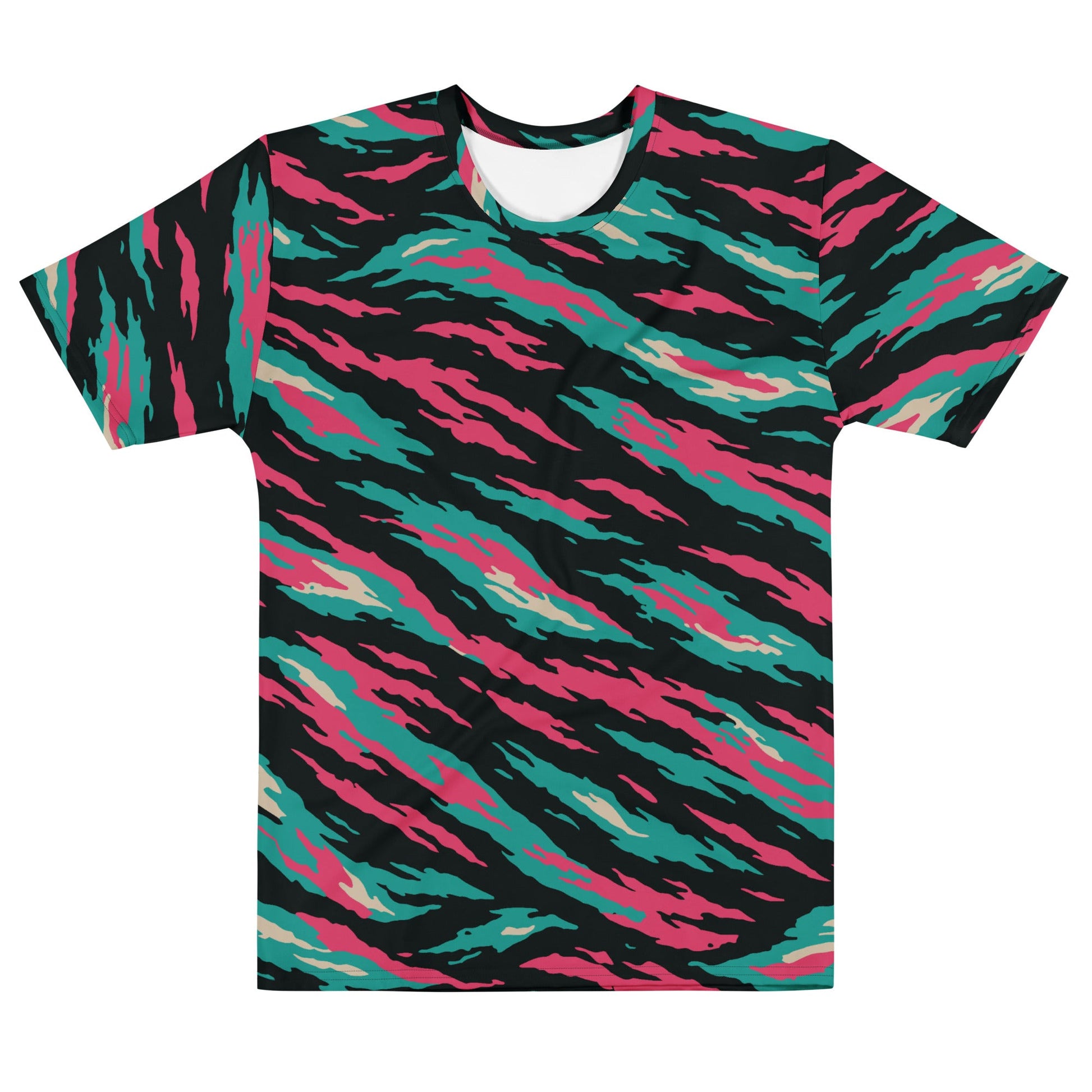 Miami Lizard CAMO Mens cotton crew neck t-shirt - Cotton T-Shirts