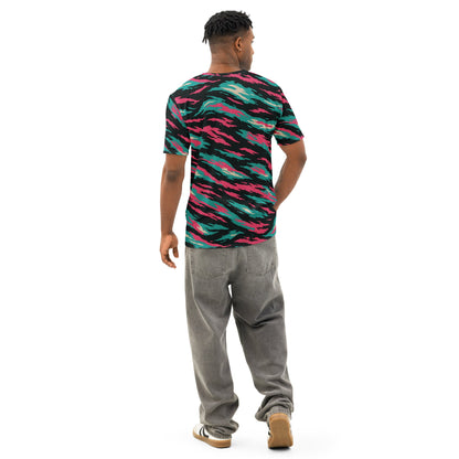 Miami Lizard CAMO Mens cotton crew neck t-shirt - Cotton T-Shirts