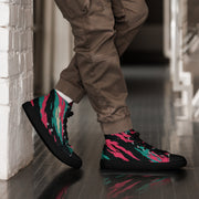 Lizard Miami Vice CAMO Mens High-Top Canvas Shoes - 5