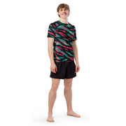 Lizard Miami Vice CAMO Mens Short-Sleeve Rash Guard - SS