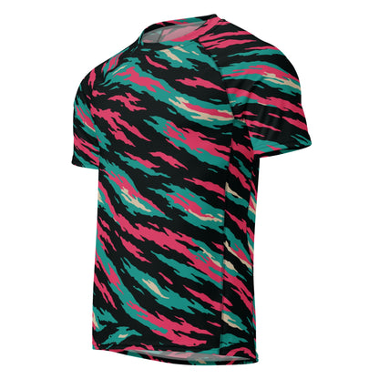 Miami Lizard CAMO Mens Short-Sleeve Rash Guard