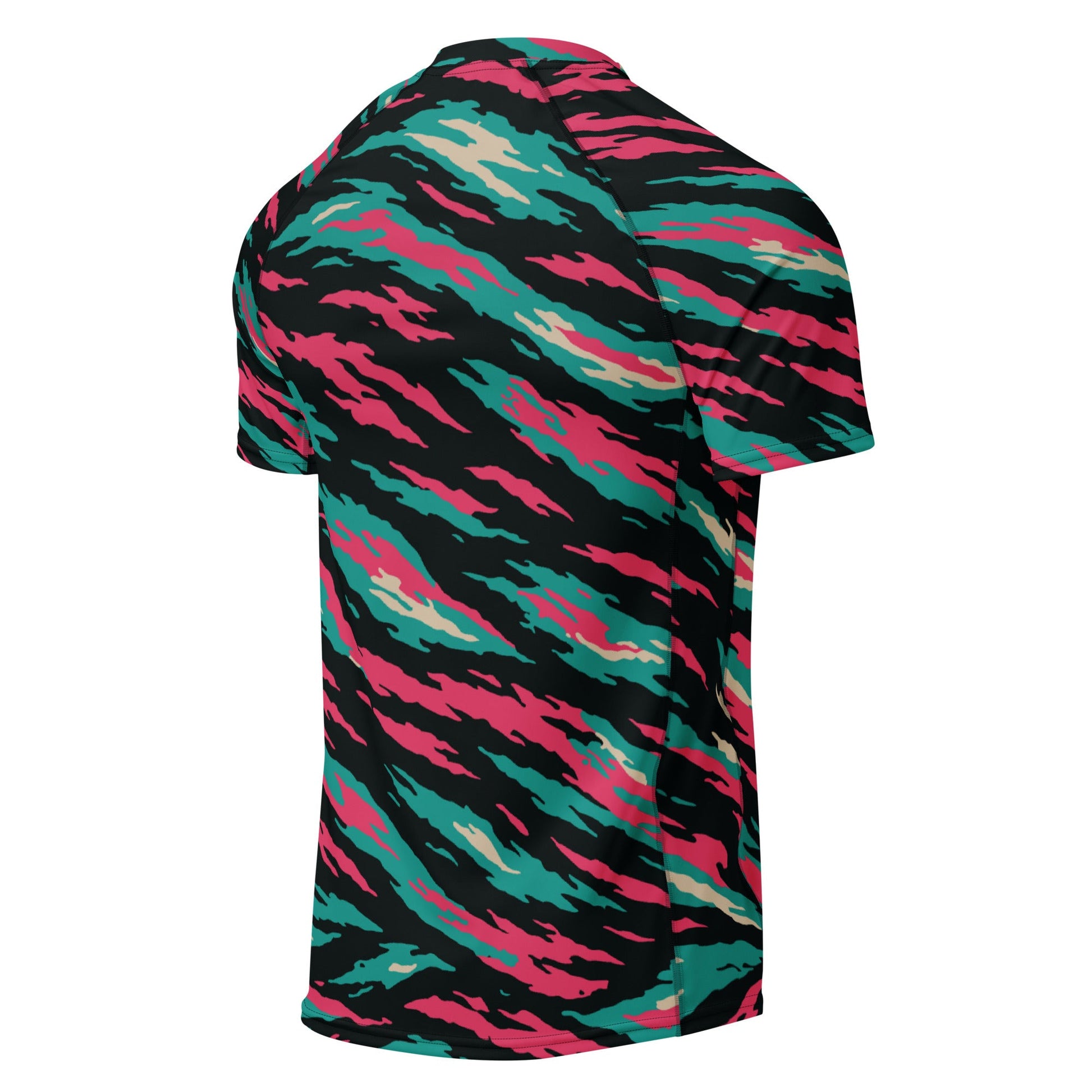 Miami Lizard CAMO Mens Short-Sleeve Rash Guard