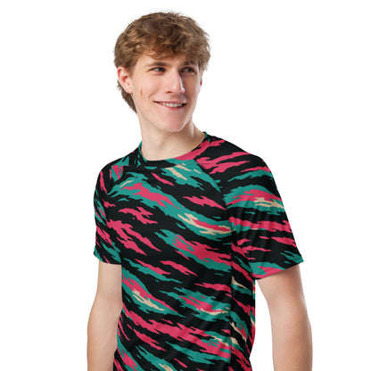 Miami Lizard CAMO Mens Short-Sleeve Rash Guard
