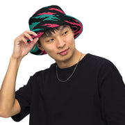 Lizard Miami Vice CAMO Reversible Bucket Hat - Head