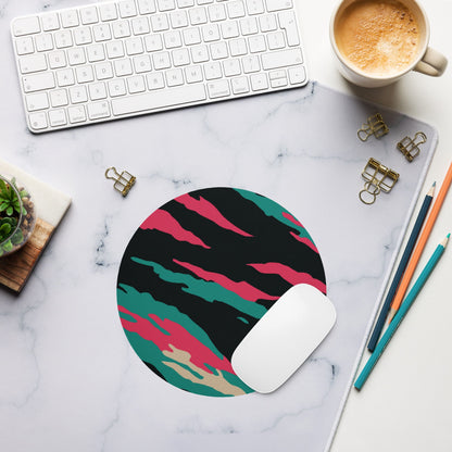 Miami Lizard CAMO Round mouse pad - Mouse Pads