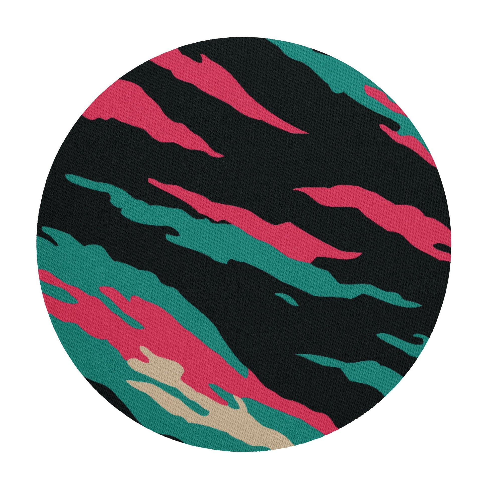 Miami Lizard CAMO Round mouse pad - Mouse Pads
