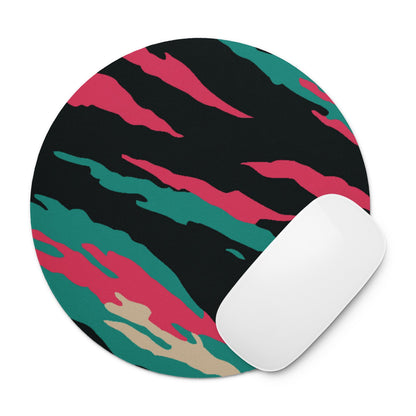 Miami Lizard CAMO Round mouse pad - Mouse Pads