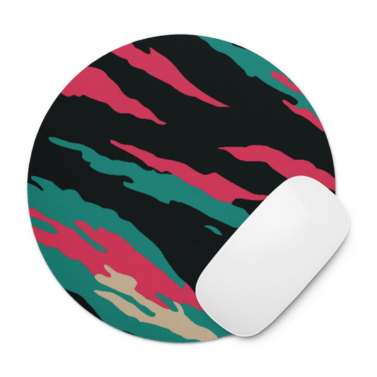 Miami Lizard CAMO Round mouse pad - Mouse Pads