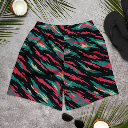 Miami Lizard CAMO Unisex Athletic Long Shorts