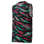 Lizard Miami Vice CAMO Unisex Basketball Jersey
