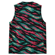 Lizard Miami Vice CAMO Unisex Basketball Jersey