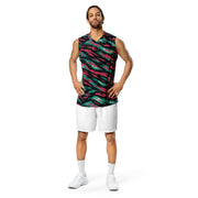 Lizard Miami Vice CAMO Unisex Basketball Jersey