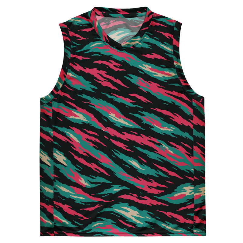 Lizard Miami Vice CAMO Unisex Basketball Jersey