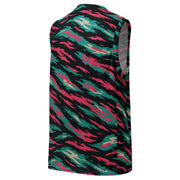 Lizard Miami Vice CAMO Unisex Basketball Jersey