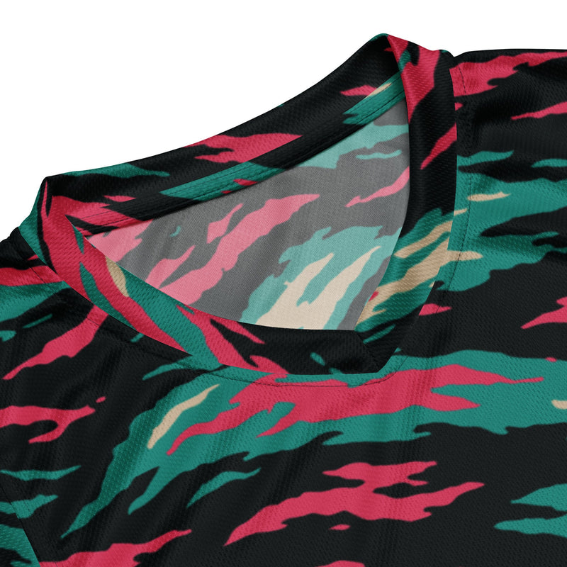 Lizard Miami Vice CAMO Unisex Basketball Jersey