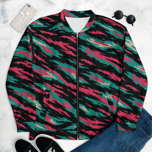 Miami Lizard CAMO Unisex Bomber Jacket - Jackets