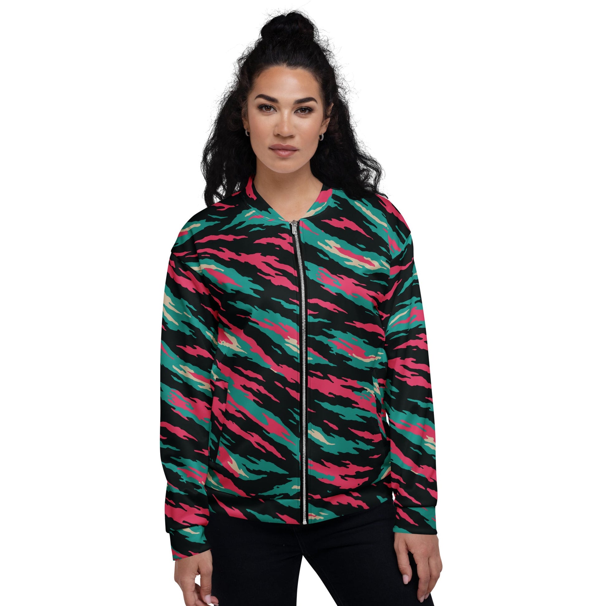 Miami Lizard CAMO Unisex Bomber Jacket