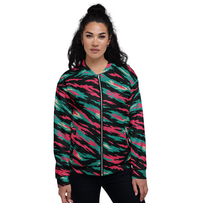 Miami Lizard CAMO Unisex Bomber Jacket