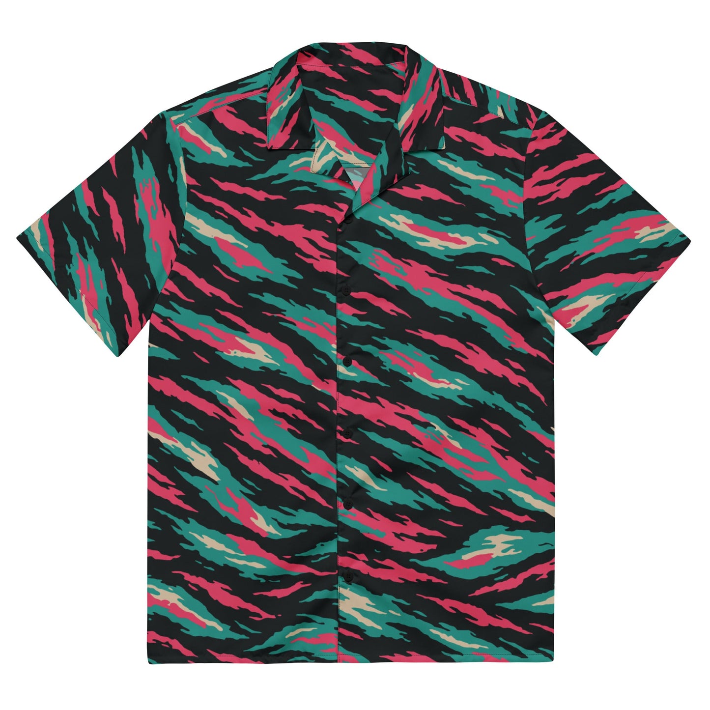 Miami Lizard CAMO Unisex button shirt - 2XS - Button Shirts