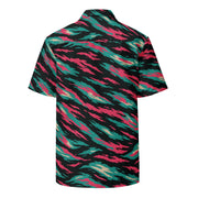 Lizard Miami Vice CAMO Unisex Short-Sleeve Button Shirt - Button-Up