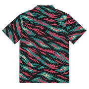 Lizard Miami Vice CAMO Unisex Short-Sleeve Button Shirt - Button-Up