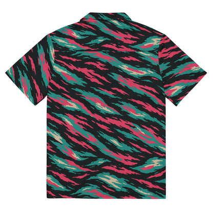 Miami Lizard CAMO Unisex button shirt - Button Shirts