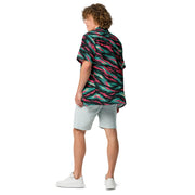 Lizard Miami Vice CAMO Unisex Short-Sleeve Button Shirt - Button-Up