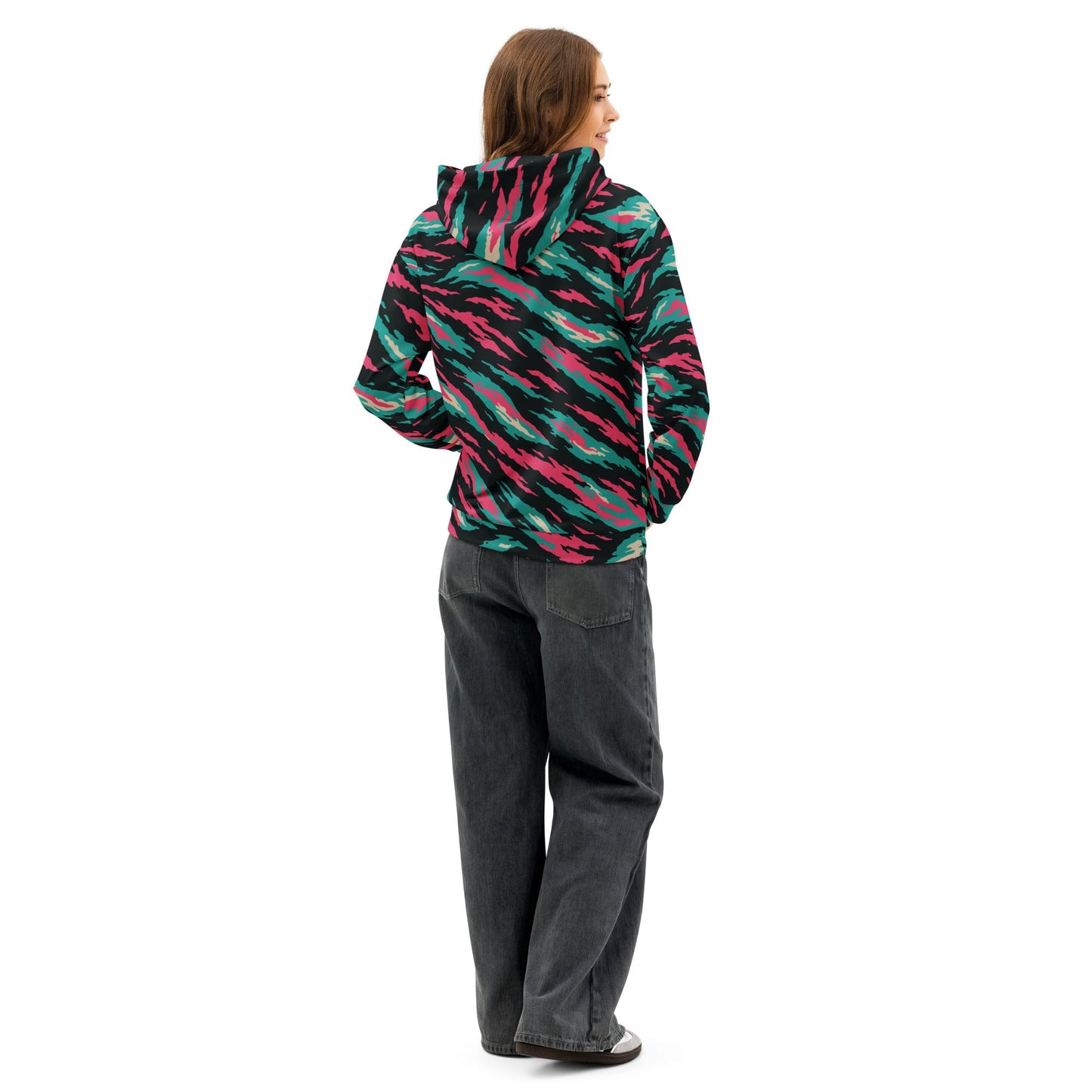 Miami Lizard CAMO Unisex cotton hoodie - Cotton Hoodies