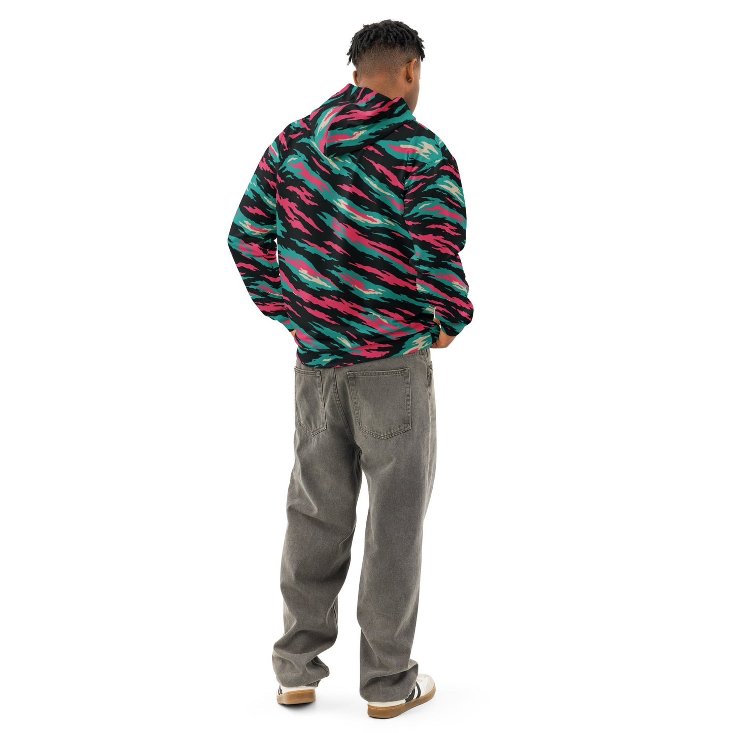 Miami Lizard CAMO Unisex cotton hoodie - Cotton Hoodies
