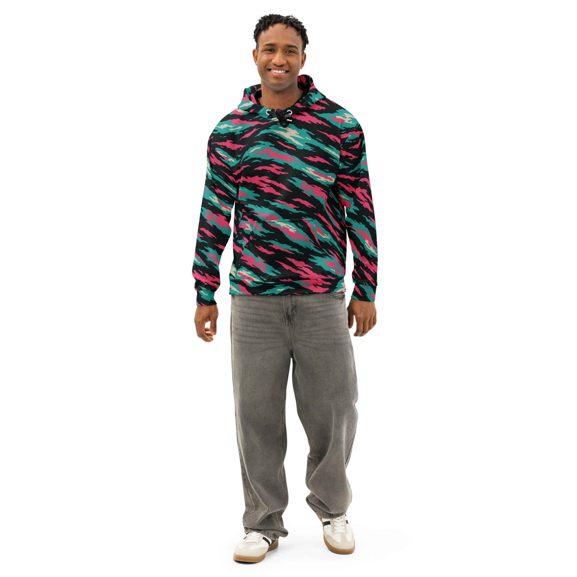 Miami Lizard CAMO Unisex cotton hoodie - Cotton Hoodies