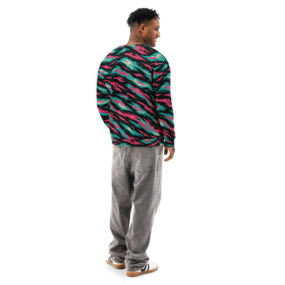 Miami Lizard CAMO Unisex cotton sweatshirt - Cotton Sweatshirts