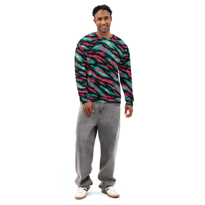 Miami Lizard CAMO Unisex cotton sweatshirt - Cotton Sweatshirts