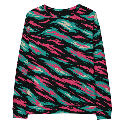 Miami Lizard CAMO Unisex cotton sweatshirt - Cotton Sweatshirts