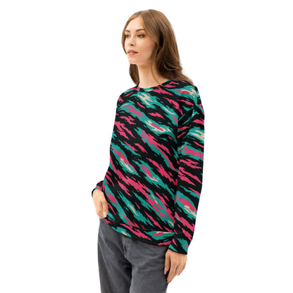 Miami Lizard CAMO Unisex cotton sweatshirt - Cotton Sweatshirts