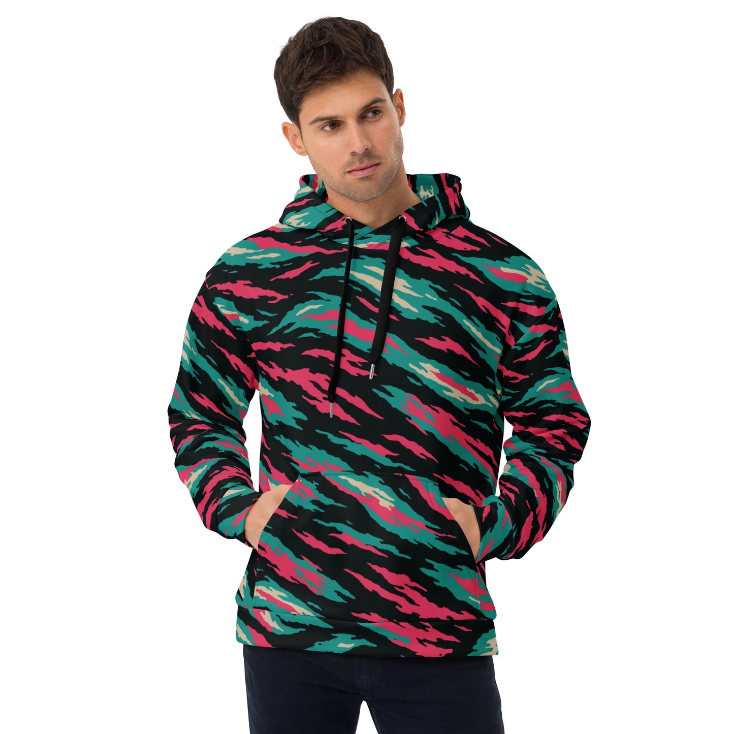 Miami Lizard CAMO Unisex Hoodie - 2XS - Hoodies