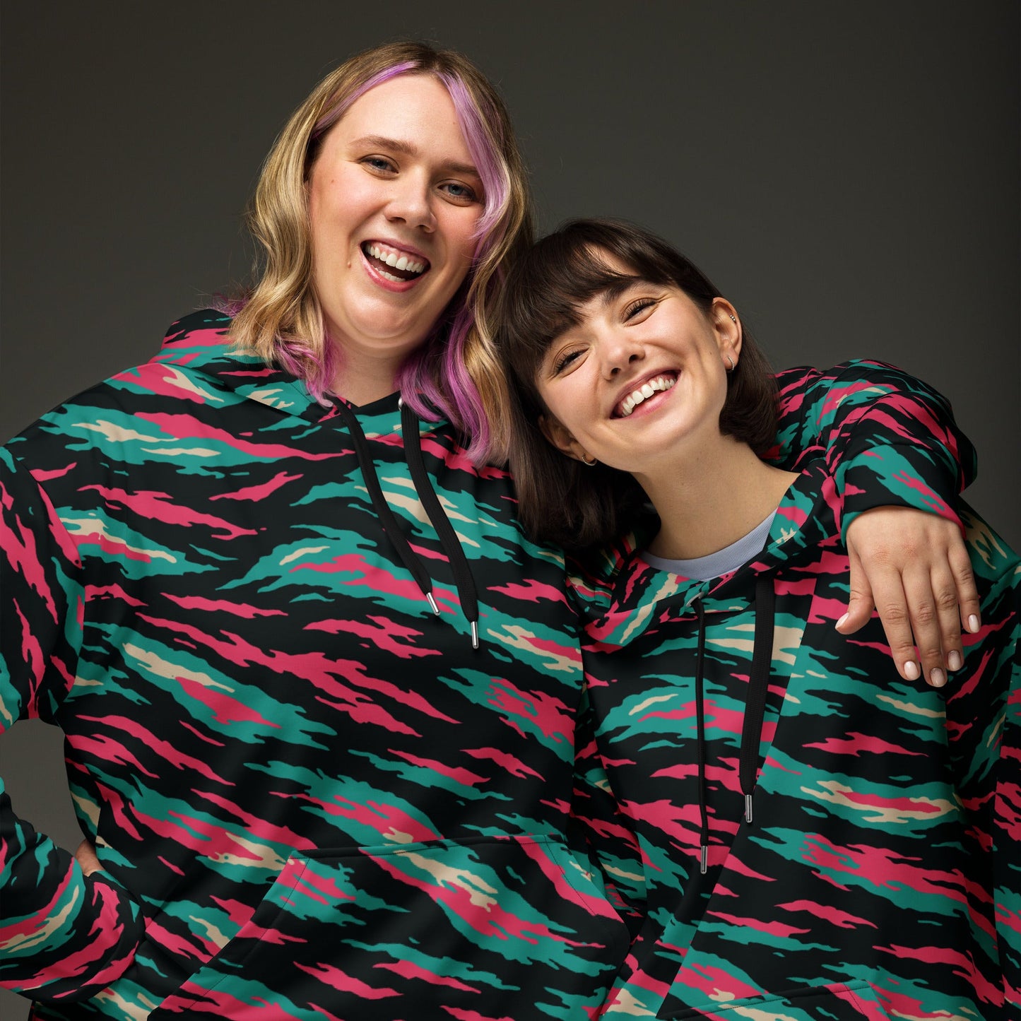 Miami Lizard CAMO Unisex Hoodie - Hoodies