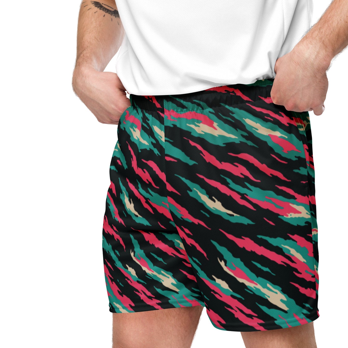 Miami Lizard CAMO Unisex mesh shorts - Mesh Shorts