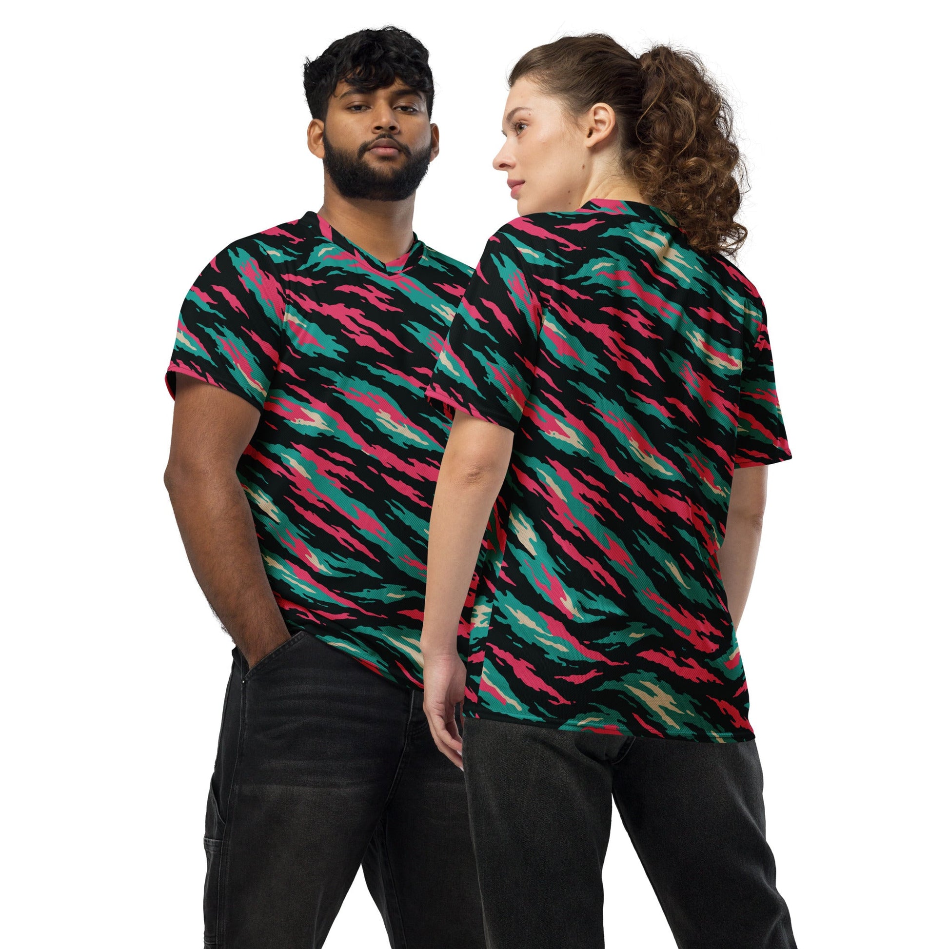 Miami Lizard CAMO Unisex Sports Jersey - 2XS