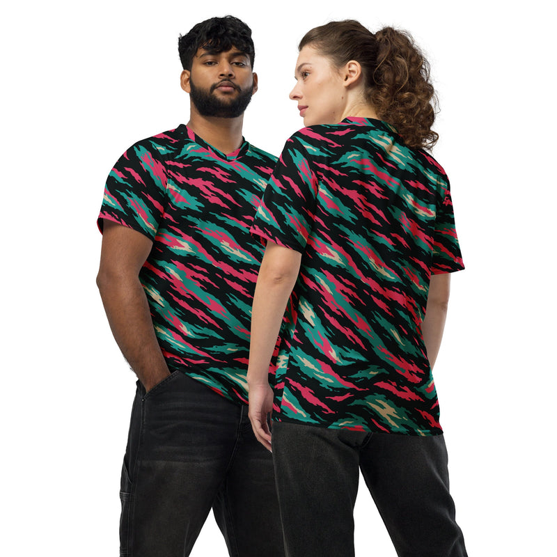 Lizard Miami Vice CAMO Unisex Sports Jersey - 2XS