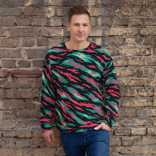 Miami Lizard CAMO Unisex Sweatshirt - 2XS - Sweatshirts