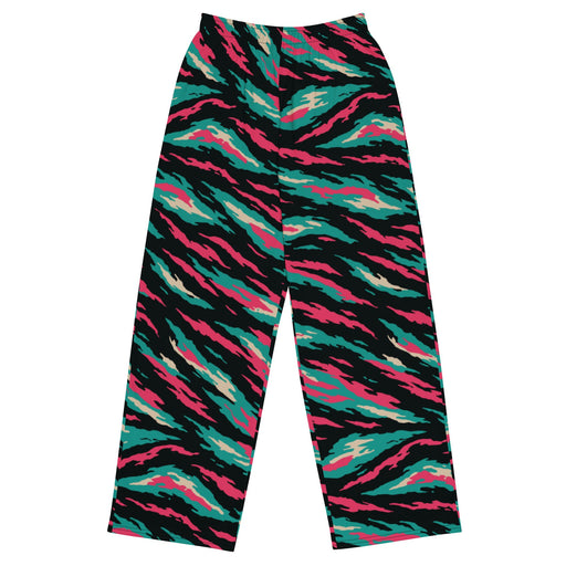 Lizard Miami Vice CAMO Unisex Wide-Leg Leisure Pants - 2XS - Pant